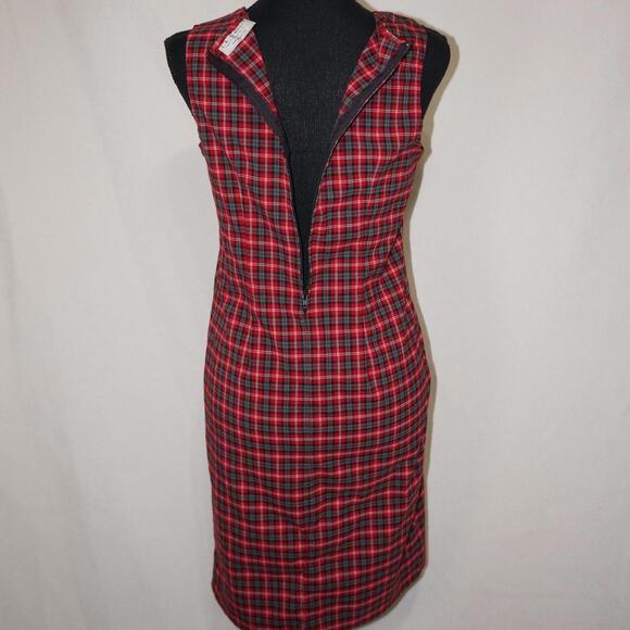 vintage plaid mini dress by L.A. Conduct - Picture 5 of 7